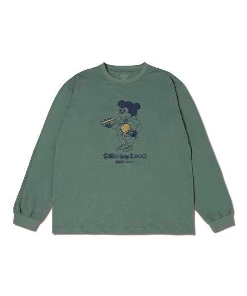 AKTR（アクター）の「AKTR CHUNKY NICK LS FIT L/S SP TEE（アクター チャンキーニック LS フィット ロングスリーブ SP ティー）（Tシャツ/カットソー・メンズ・ネイビー系/ベージュ系/グリーン系・LARGE/X-LARGE/XX-LARGE/MEDIUM）」の13枚目の写真