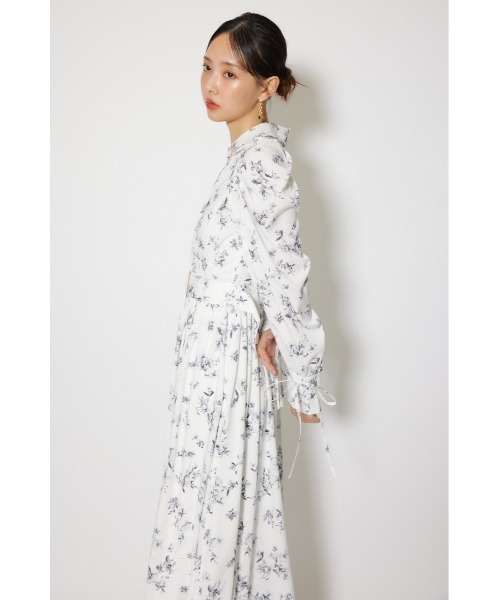 rienda(リエンダ)の「カシュクールフレアシャツワンピース 春服(シャツワンピース・レディース・マルチ/ライトグリーン/ホワイト・SMALL/MEDIUM)」の9枚目の写真