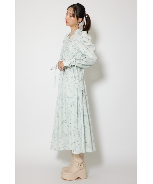 rienda(リエンダ)の「カシュクールフレアシャツワンピース 春服(シャツワンピース・レディース・マルチ/ライトグリーン/ホワイト・SMALL/MEDIUM)」の20枚目の写真