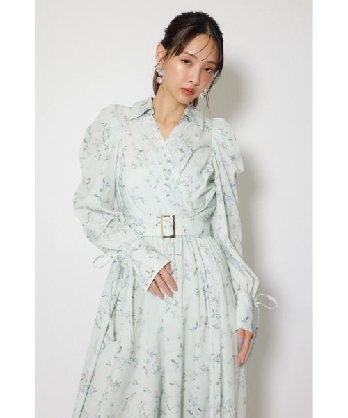 rienda(リエンダ)の「カシュクールフレアシャツワンピース 春服(シャツワンピース・レディース・マルチ/ライトグリーン/ホワイト・SMALL/MEDIUM)」の22枚目の写真