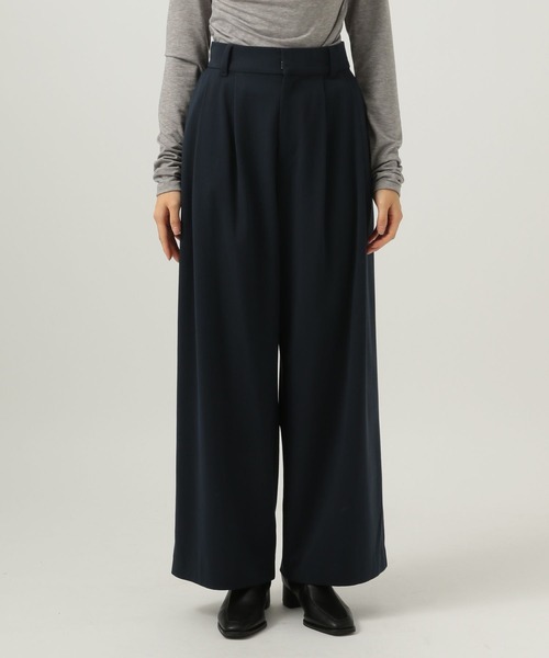 BAYFLOW（ベイフロー）の「【KARENさんコラボ】スラックス（スラックス・レディース・グレイッシュベージュ/ネイビー・SMALL/MEDIUM）」の14枚目の写真