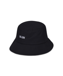 ULUK（ユルク）の「エッセンシャル刺繍ポリバケットハット_ブラック（ハット）」