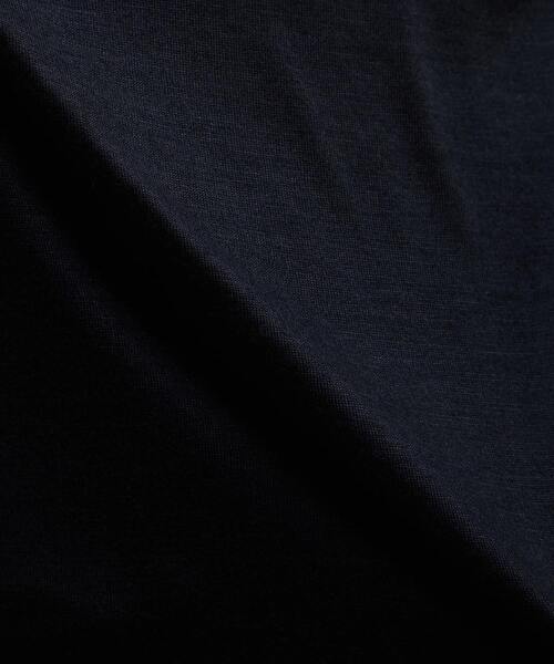 MEN'S MELROSE（メンズメルローズ）の「スーパー100ウォッシャブルウールモックネックTシャツ（Tシャツ/カットソー・メンズ・ブラウン/ネイビー/ブラック・3/4）」の15枚目の写真