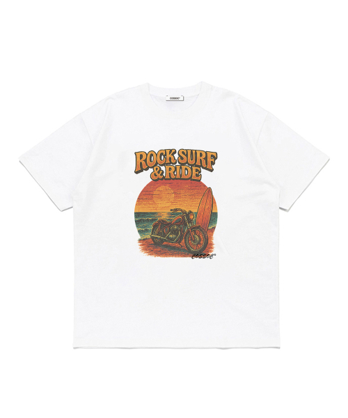 COSO(コソ)の「コソラックサーフライド半袖Tシャツ (ライトグレー)(Tシャツ/カットソー・レディース・ライトグレー・S/M/L)」の2枚目の写真