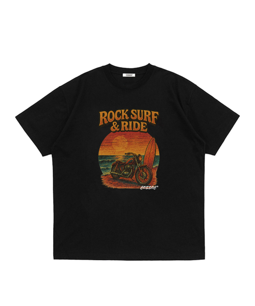COSO(コソ)の「コソラックサーフライド半袖Tシャツ (ライトグレー)(Tシャツ/カットソー・レディース・ライトグレー・S/M/L)」の3枚目の写真