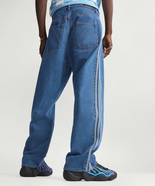 adidas(アディダス)の「adidas/アディダス FIREBIRD ADICOLOR ウォッシュ加工トラック デニムパンツ 秋 秋服 2026年秋冬(デニムパンツ・メンズ・ブルー・28/36/34/32/30/33)」の7枚目の写真
