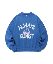 ALWAYS KUNST SWEATSHIRTS_BLUE(IK2FSMM442A)