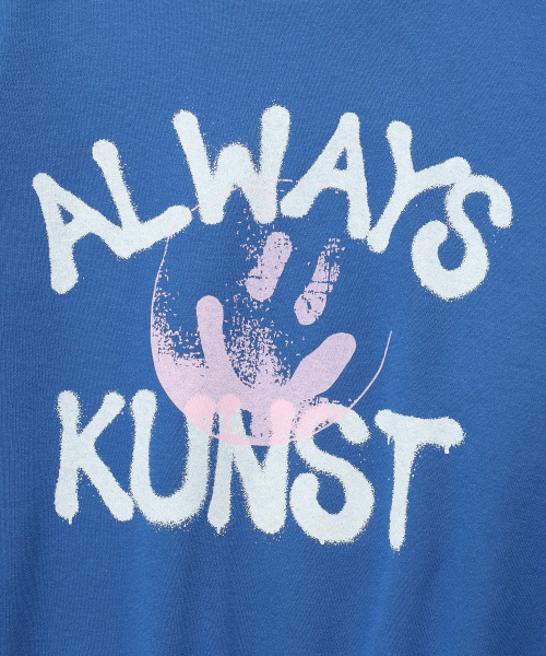 ISTKUNST(イストクンスト)の「ALWAYS KUNST SWEATSHIRTS_BLUE(IK2FSMM442A)(スウェット・レディース・その他・S/M/L)」の4枚目の写真