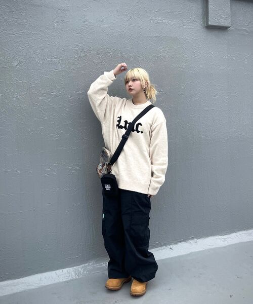 LMCの「GOTHIC NAME KNIT SWEATER cream(ニット/セーター・レディース・その他・S/M/L)」の10枚目の写真