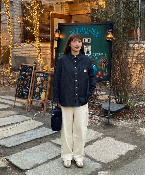 LMCの「OVERSIZED DENIM SHIRT Black(シャツ/ブラウス・レディース・その他・S/M/L)」の12枚目の写真