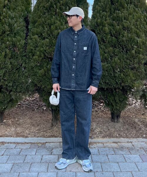 LMCの「OVERSIZED DENIM SHIRT Black(シャツ/ブラウス・レディース・その他・S/M/L)」の7枚目の写真