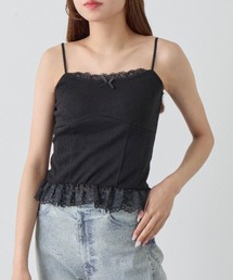 OLIVE des OLIVE | 裾レースキャミ(キャミソール)