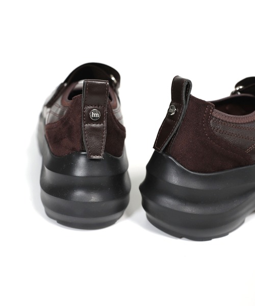 hiamu(ヒアム)の「【2色展開】ステッチポイント バンディングストラップ メリージェーン厚底スニーカー/2026 SS PLATFORM COLLECTION(バレエシューズ・レディース・ブラック/ブラウン・25.0cm/24.5cm/24.0cm/23.5cm/23.0cm)」の15枚目の写真