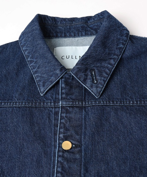 CULLNI(クルニ)の「Front Fly Denim Minimum Jacket(デニムジャケット・メンズ・ブルー/ネイビー/ブラック・2/1/0)」の16枚目の写真