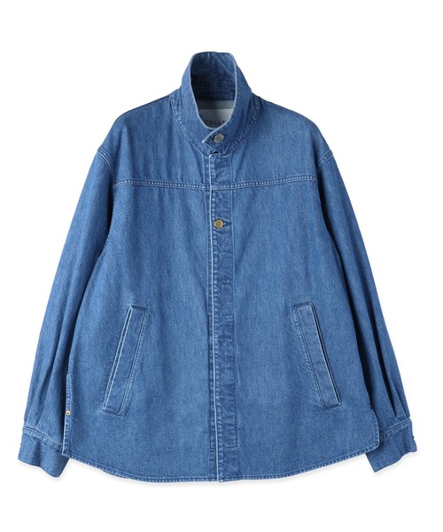 CULLNI(クルニ)の「Front Fly Denim Minimum Jacket(デニムジャケット・メンズ・ブルー/ネイビー/ブラック・2/1/0)」の22枚目の写真