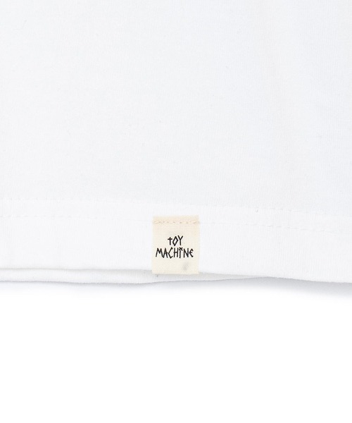 TOY MACHINE(トイ マシーン)の「TM VIDEO 9 LONG TEE(Tシャツ/カットソー・メンズ・ホワイト/ブラック・M/L/XL)」の5枚目の写真