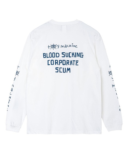 TOY MACHINE(トイ マシーン)の「TM VIDEO 9 LONG TEE(Tシャツ/カットソー・メンズ・ホワイト/ブラック・M/L/XL)」の7枚目の写真