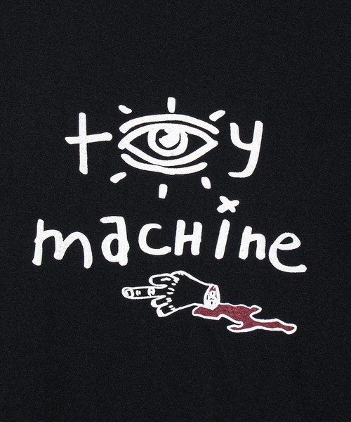 TOY MACHINE(トイ マシーン)の「TM VIDEO 9 LONG TEE(Tシャツ/カットソー・メンズ・ホワイト/ブラック・M/L/XL)」の10枚目の写真