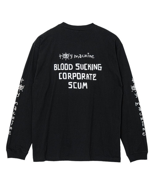 TOY MACHINE(トイ マシーン)の「TM VIDEO 9 LONG TEE(Tシャツ/カットソー・メンズ・ホワイト/ブラック・M/L/XL)」の13枚目の写真