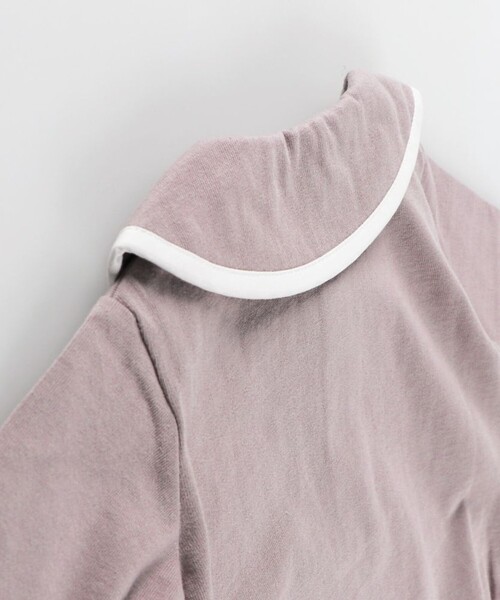 BRANSHES（ブランシェス）の「丸襟カバーオール（ロンパース・キッズ・ブラウン/ベージュ・80/70）」の14枚目の写真