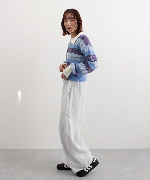 ABYS(アビス)の「グラデーションボーダーニットカーディガン(カーディガン/ボレロ・レディース・ブルー/ピンク/グレー・FREE)」の13枚目の写真