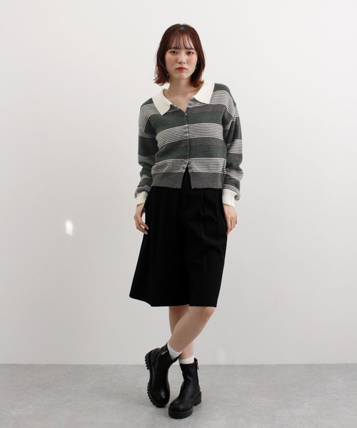 ABYS(アビス)の「グラデーションボーダーニットカーディガン(カーディガン/ボレロ・レディース・ブルー/ピンク/グレー・FREE)」の20枚目の写真