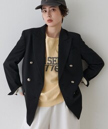 Rouge vif（ルージュヴィフ）の「メンズライクダブルジャケット（テーラードジャケット）」