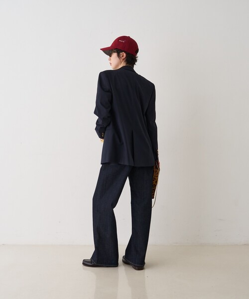 Rouge vif（ルージュヴィフ）の「メンズライクダブルジャケット（テーラードジャケット・レディース・ブラック/ネイビー・36/38）」の18枚目の写真