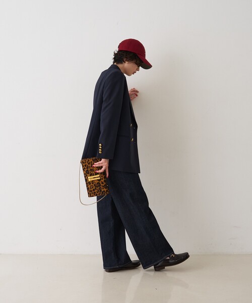 Rouge vif（ルージュヴィフ）の「メンズライクダブルジャケット（テーラードジャケット・レディース・ブラック/ネイビー・36/38）」の19枚目の写真