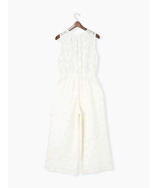 Te chichi（テチチ）の「【Atelier ChouChou】フラワーレースオールインワン（サロペット/オーバーオール・レディース・オフホワイト・F）」の16枚目の写真