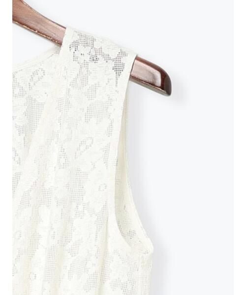 Te chichi（テチチ）の「【Atelier ChouChou】フラワーレースオールインワン（サロペット/オーバーオール・レディース・オフホワイト・F）」の18枚目の写真