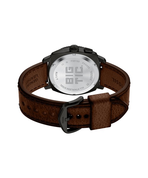 FOSSIL(フォッシル)の「フォッシル Big Tic ビッグティック 腕時計 メンズ アナデジ レザー FS6165(アナログ腕時計・メンズ・ブラウン・FREE)」の8枚目の写真
