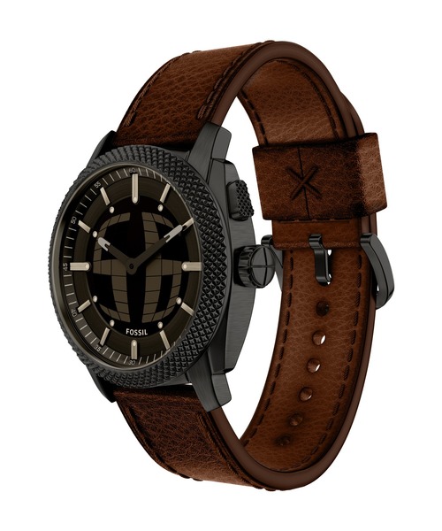 FOSSIL(フォッシル)の「フォッシル Big Tic ビッグティック 腕時計 メンズ アナデジ レザー FS6165(アナログ腕時計・メンズ・ブラウン・FREE)」の4枚目の写真