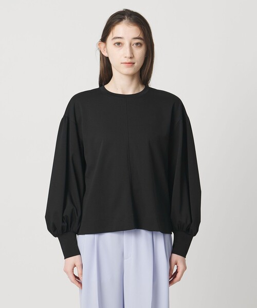 UNITED ARROWS(ユナイテッドアローズ)の「ポンチ バルーンスリーブ カットソー(Tシャツ/カットソー・レディース・ブラック/ホワイト/ネイビー・FREE)」の14枚目の写真