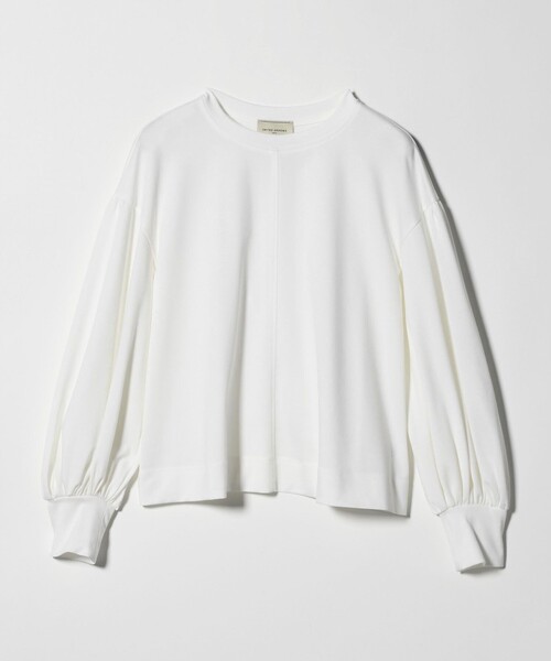 UNITED ARROWS(ユナイテッドアローズ)の「ポンチ バルーンスリーブ カットソー(Tシャツ/カットソー・レディース・ブラック/ホワイト/ネイビー・FREE)」の22枚目の写真