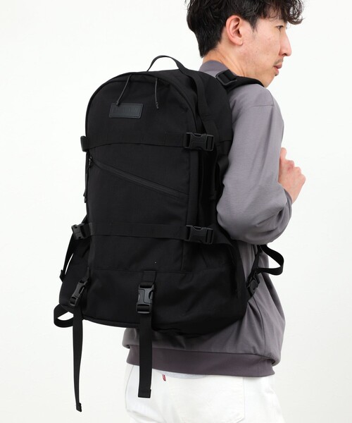 BAICYCLON by Bagjack(バイシクロン バイ バグジャック)の「【BAICYCLON by bagjack/バイシクロン バイ バッグジャック】NCL-02 STRAP BACKPACK L(バックパック/リュック・メンズ・ブラック・FREE)」の1枚目の写真