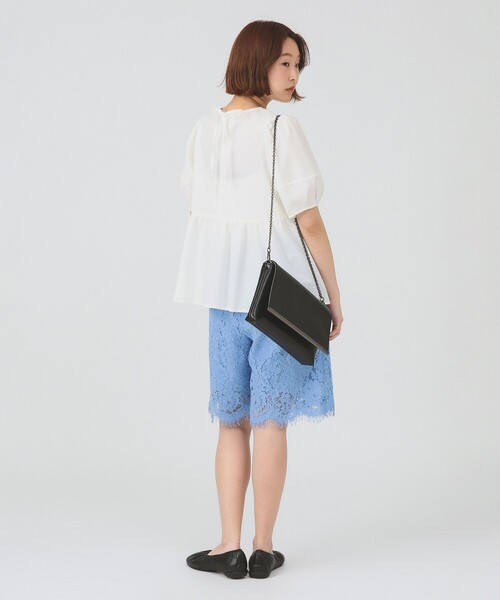 Ray BEAMS(レイビームス)の「クラッチ チェーン バッグ(トートバッグ・レディース・ブラック・ONE SIZE)」の4枚目の写真