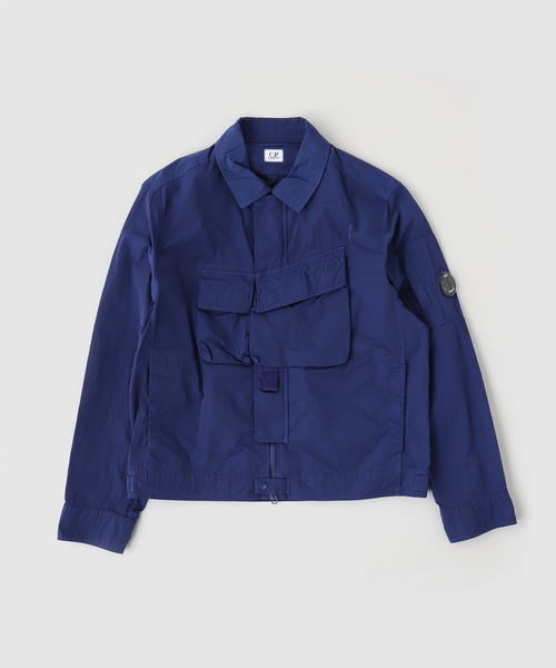 C.P. COMPANY（シーピーカンパニー）の「C.P.Company / シーピーカンパニー HEAVY CHROME-R ZIPPED LENS OS（ブルゾン・メンズ・ブラック/カーキ/ネイビー・MEDIUM/LARGE）」の3枚目の写真