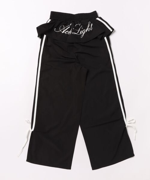 ANAP GiRL(アナップガール)の「レイヤードスカート見えサイドラインパンツ(その他パンツ・キッズ・ブラック/グレー・M/S/XS)」の13枚目の写真