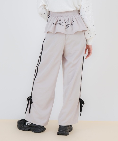 ANAP GiRL(アナップガール)の「レイヤードスカート見えサイドラインパンツ(その他パンツ・キッズ・ブラック/グレー・M/S/XS)」の21枚目の写真