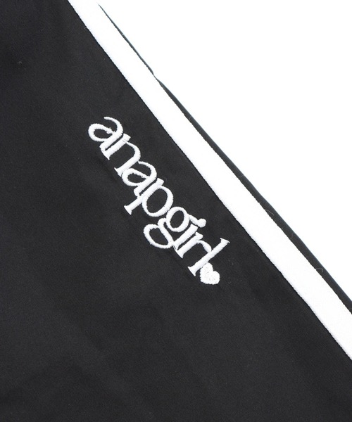 ANAP GiRL(アナップガール)の「レイヤードスカート見えサイドラインパンツ(その他パンツ・キッズ・ブラック/グレー・M/S/XS)」の18枚目の写真