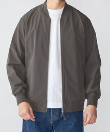 SHIPS（シップス）の「SHIPS:〈撥水 UVカット〉MA-1 リブ ブルゾン（ブルゾン）」