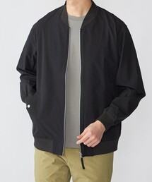 SHIPS（シップス）の「SHIPS:〈撥水 UVカット〉MA-1 リブ ブルゾン（ブルゾン）」