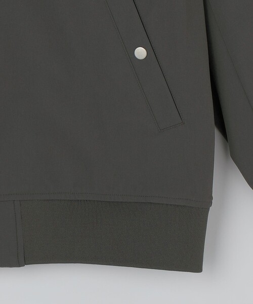 SHIPS（シップス）の「SHIPS:〈撥水/UVカット〉MA-1 リブ ブルゾン（ブルゾン・メンズ・ブラック/チャコールグレー/ネイビー・LARGE/MEDIUM/SMALL/X-LARGE）」の22枚目の写真