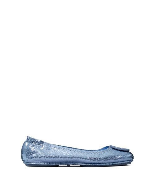 TORY BURCH（トリーバーチ）の「ミニー トラベル バレエ（バレエシューズ・レディース・グレイッシュブルー・22.5cm）」の2枚目の写真