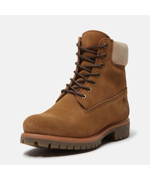 Timberland(ティンバーランド)の「プレミアム 6インチ ウォータープルーフ ブーツ メンズ(防水)(ブーツ・メンズ・クリアブラウン・28.0cm/28.5cm/29.0cm/30.0cm/25.0cm/25.5cm/26.0cm/26.5cm/27.0cm/27.5cm)」の10枚目の写真