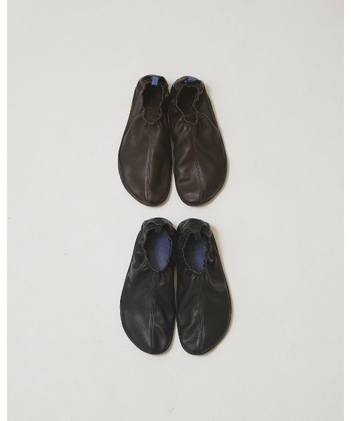 TODAYFUL（トゥデイフル）の「Vibramsole Leather Mockshoes（モカシン/デッキシューズ・レディース・ダークブラウン/ブラック・38inch/37inch/36inch）」の9枚目の写真