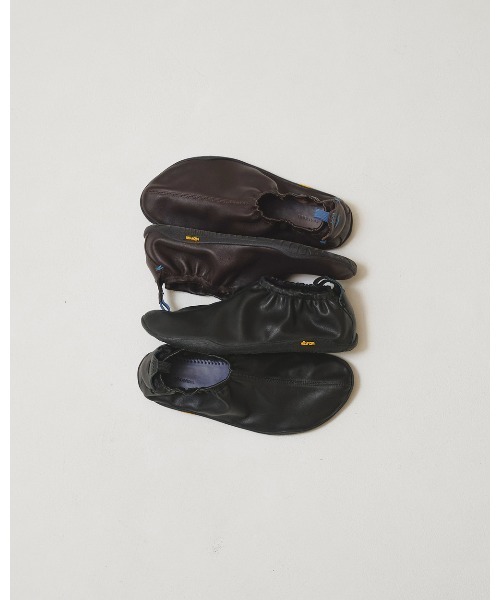 TODAYFUL（トゥデイフル）の「Vibramsole Leather Mockshoes（モカシン/デッキシューズ・レディース・ダークブラウン/ブラック・38inch/37inch/36inch）」の10枚目の写真