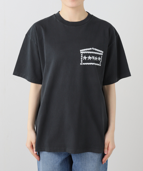 ARIES(アリーズ)の「【ARIES / アリーズ】Faded Studmeggedon Ss Tee AR6001104(Tシャツ/カットソー・レディース・ブラック・MEDIUM)」の1枚目の写真