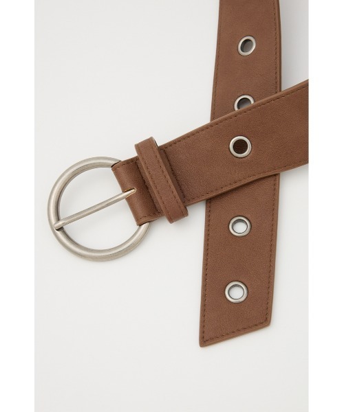 LAGUA GEM（ラグアジェム）の「CIRCLE BUCKLE ベルト（ベルト・レディース・ブラウン/ブラック・FREE）」の12枚目の写真